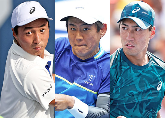 望月慎太郎、西岡良仁、綿貫陽介