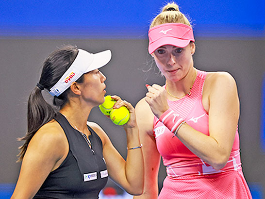 左から 加藤未唯、ストラー（2025年）