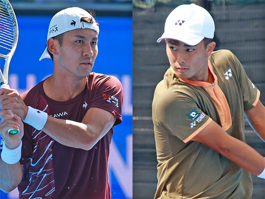 （左から）島袋将、本田尚也