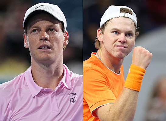 ヤニック・シナー、アレックス・ミケルセン