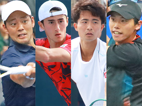 守屋宏紀、トゥロター・ジェームズ、松岡隼、大岐優斗