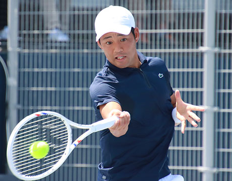 守屋宏紀 ストレート負けで4強ならず